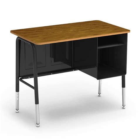 Virco 765 Series Jr. Executive Desk, 20″ x 34″ 